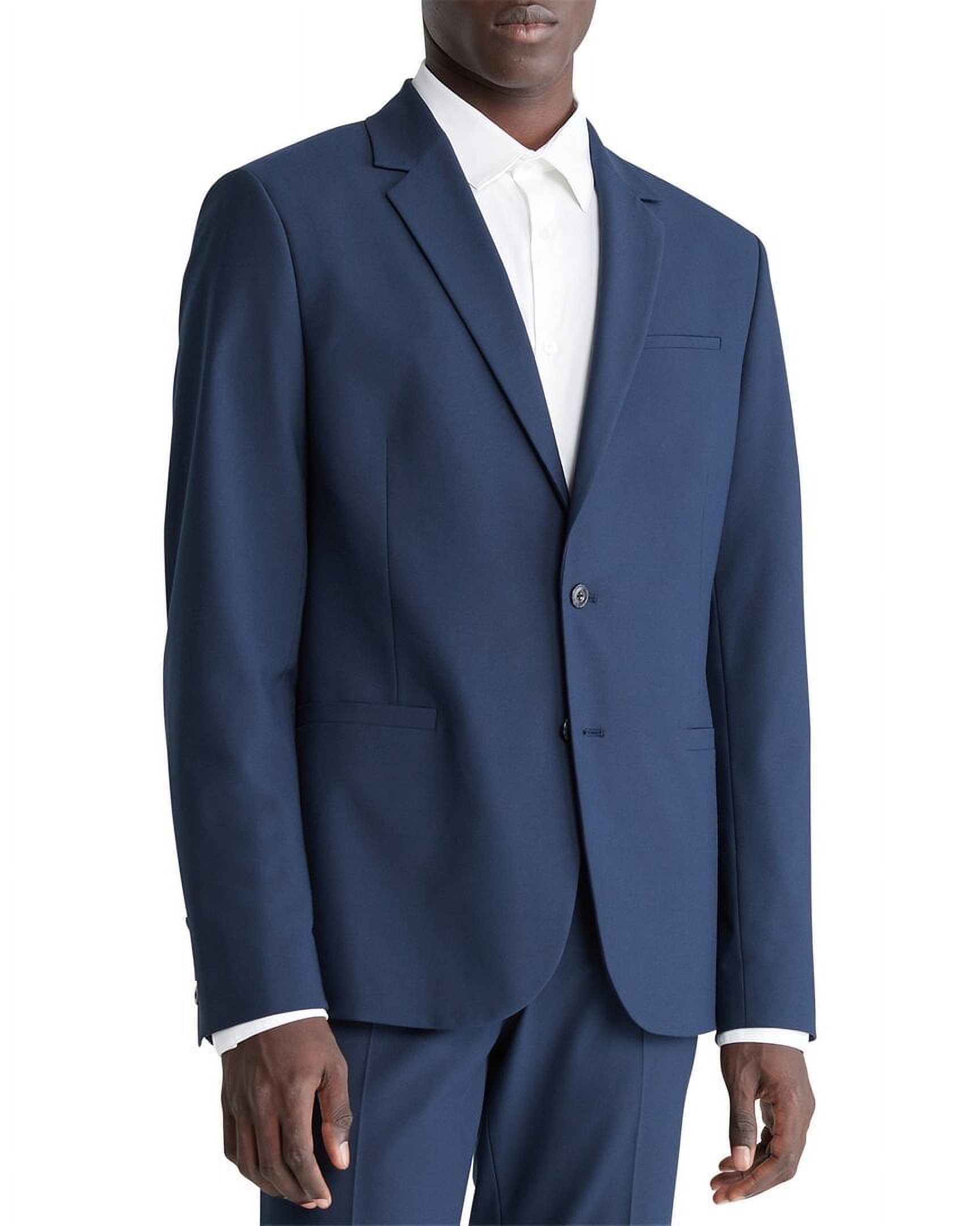 Calvin Klein mens Refined Stretch Blazer, l